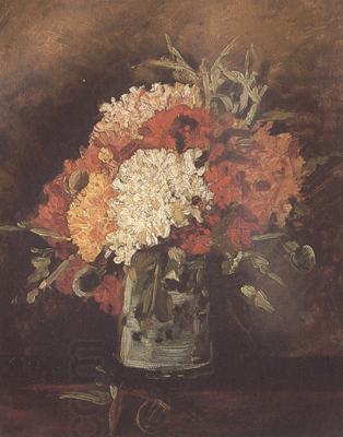 Vincent Van Gogh Vase with Carnations (nn04) China oil painting art